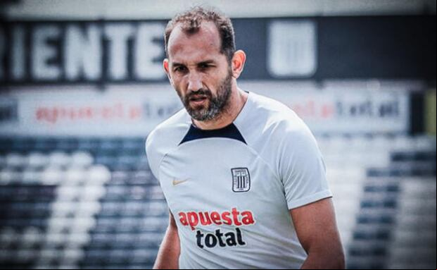 Hernán Barcos se lesionó en la pretemporada de Alianza Lima.