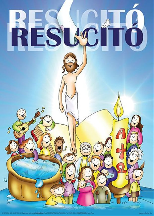 Imágenes del Domingo de Pascua 2024: frases y mensajes para compartir en WhatsApp (Foto: Internet)