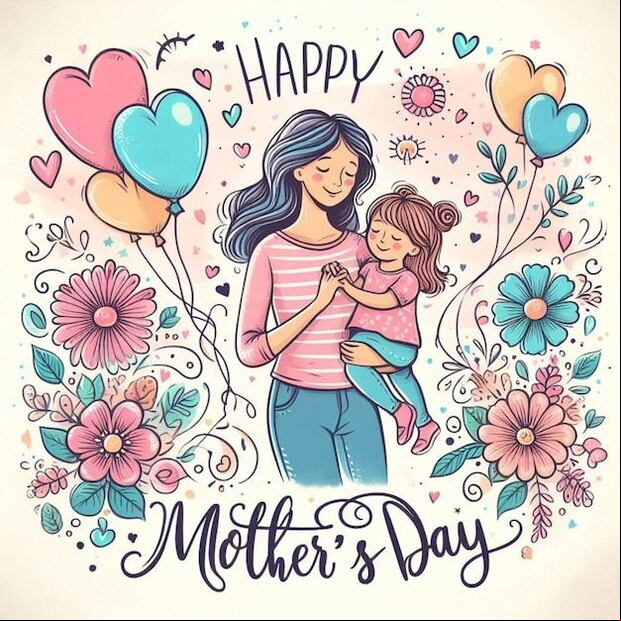 Happy Mother's Day! Words cannot express how much you mean to me, but I'll give it a shot: You're amazing. Thank you for all you do. (Photo: Pinterest)