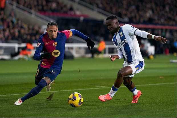 FC Barcelona juega ante Leganés por la fecha 31 de LaLiga de España en el Estadio Municipal de Butarque. (Foto: Getty Images)