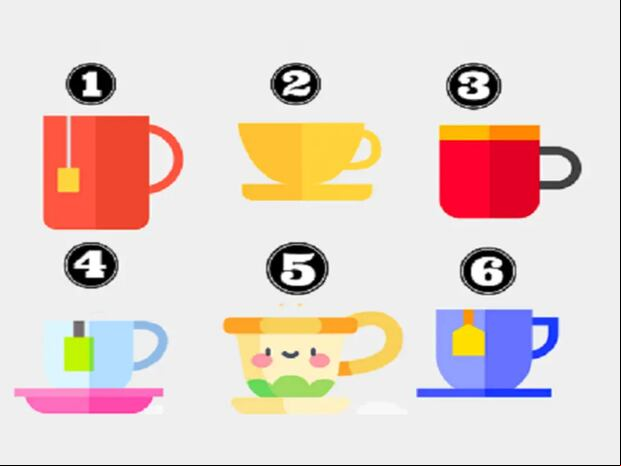 TEST VISUAL | Esta imagen te muestra muchas tazas. Indica cuál eliges. (Foto: namastest.net)
