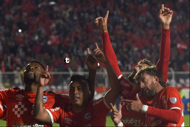 Cienciano goleó a Iquique y avanza en la Copa Sudamericana. Foto: AFP