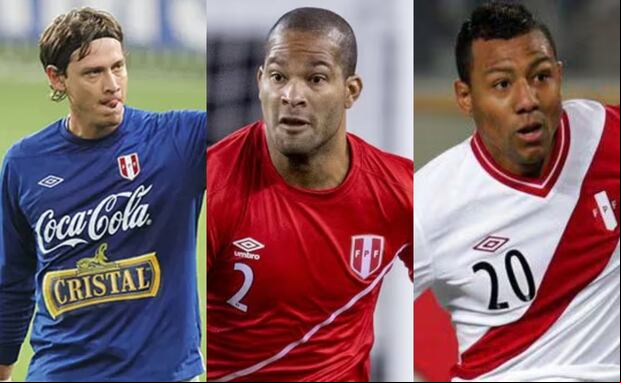 Diego Penny, Alberto Rodríguez y Luis Ramírez también fueron parte de la camada de futbolistas de la categoría 84. (Foto: Composición)