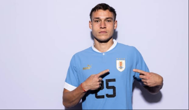Manuel Ugarte jugó el Mundial Qatar 2022 con Uruguay. (Foto: Getty Images)
