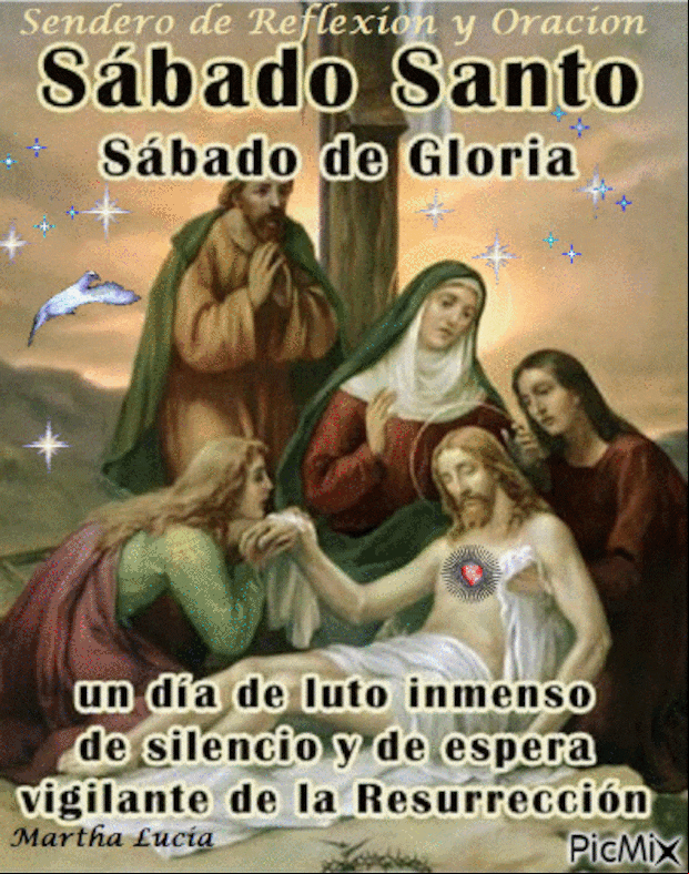 Frases para el Sábado Santo 2023: mensajes e imágenes para compartir en Semana Santa (Foto: Pinterest).