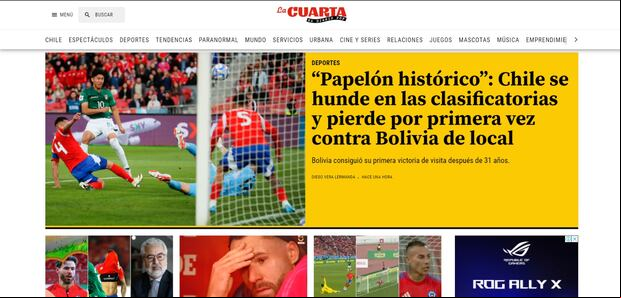 Prensa e hinchas critican a Ricardo Gareca en Chile. (Foto: Captura).