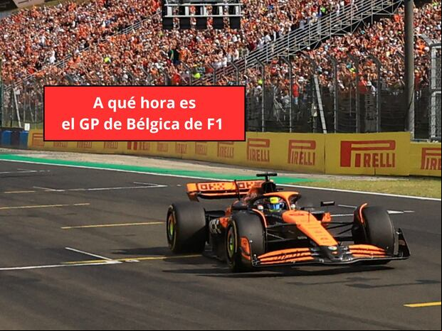 Consulta aquí los horarios por país para que no te pierdas el GP de Bélgica de F1. (Foto: AFP / Composición)