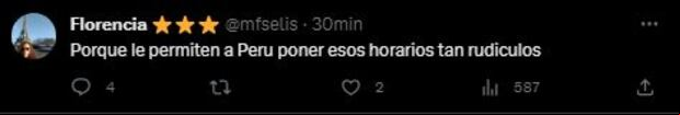 Comentarios de hinchas argentinos en redes sociales. (Captura: Twitter)