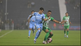 Sporting Cristal vs. Atlético Nacional por un partido amistoso en Matute. (Foto: César Bueno @photo.gec).