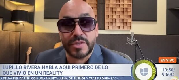 Lupillo Rivera sorprendió a todos tras dar sus descargos en "Despierta América", magazine de Univision (Foto: Despierta América / YouTube)