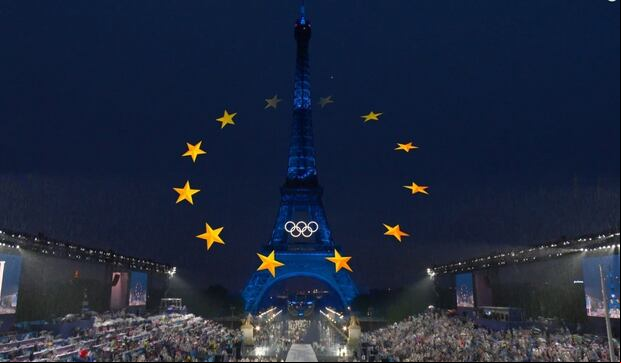 Las mejores imágenes de la inauguración de los Juegos Olímpicos Paris 2024. (Foto: Getty Images).