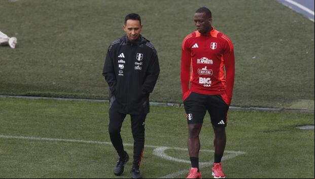 La Selección Peruana entrenó en el Estadio Nacional. (Foto: Violeta Ayasta / GEC)