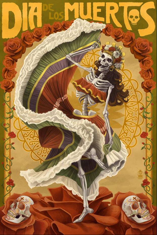 Frases por el Día de Muertos: imágenes y mensajes para dedicar el 2 de noviembre (Foto: Pinterest).