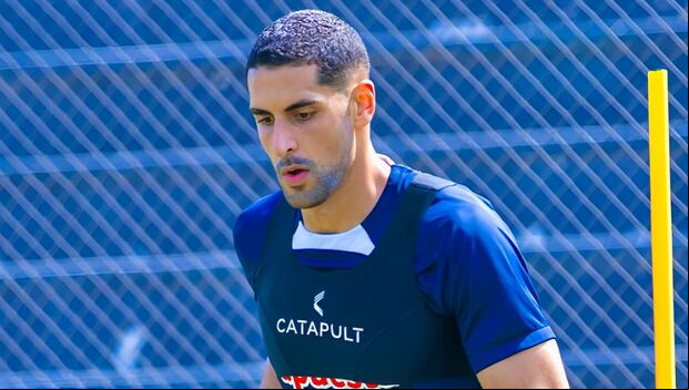 Pablo Sabbag viene entrenando a la par de sus compañeros en Alianza Lima. (Foto: Alianza Lima)