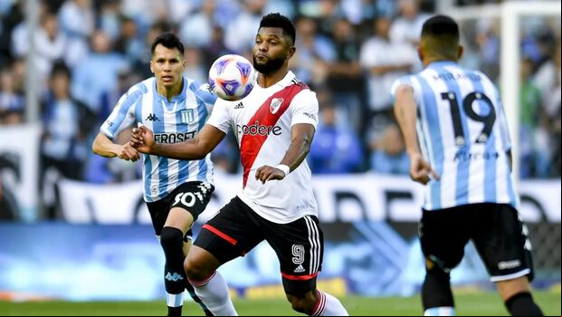 Racing vs. River: se enfrentan por la Liga Profesional Argentina. (Foto: Getty Images)