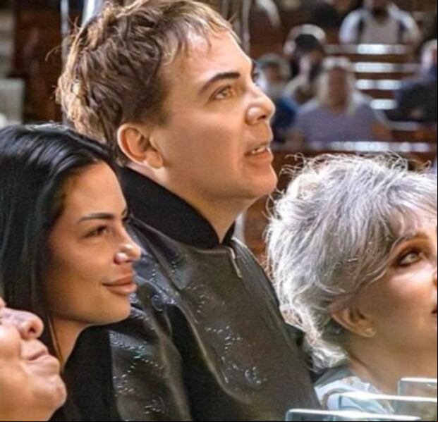 Cristian Castro, su madre Verónica Castro y Mariela Sánchez (Foto: Cristian Castro / Instagram)