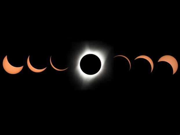 El eclipse solar total del 8 de abril se podrá apreciar desde los estados de Texas, Oklahoma, Ohio, Vermont y Nueva York. (Foto: NASA)