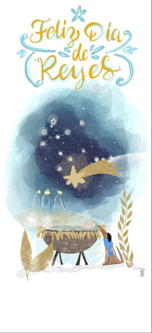 Día de los Reyes Magos: imágenes para compartir este 6 de enero (Foto: Pinterest).