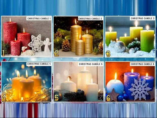 TEST VISUAL | Esta imagen te muestra seis grupos de velas. Tienes que elegir uno. (Foto: namastest.net)