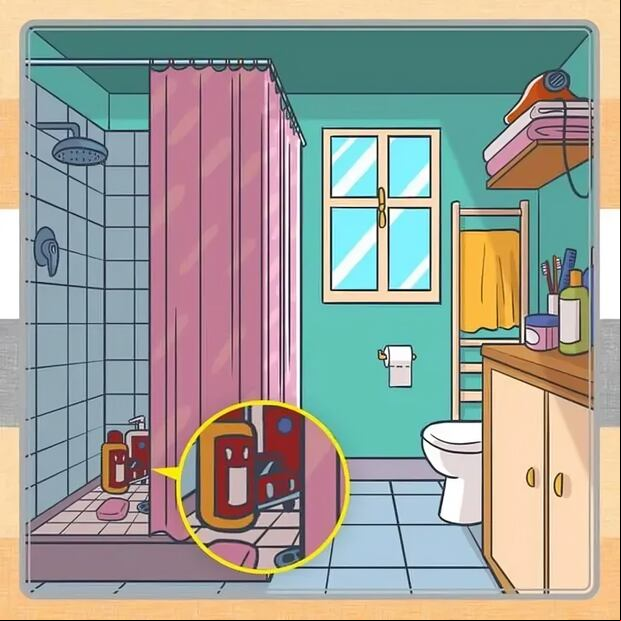 Encuentra el coche escondido en el baño antes de que los 9 segundos se agoten (Foto: Depor)