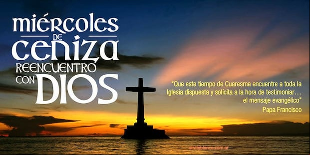Imágenes para compartir por el Miércoles de Ceniza con tus seres queridos (Foto: Internet).