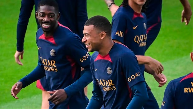Mbappé y su picante propuesta a Dembélé. (Foto: Agencias/PSG)