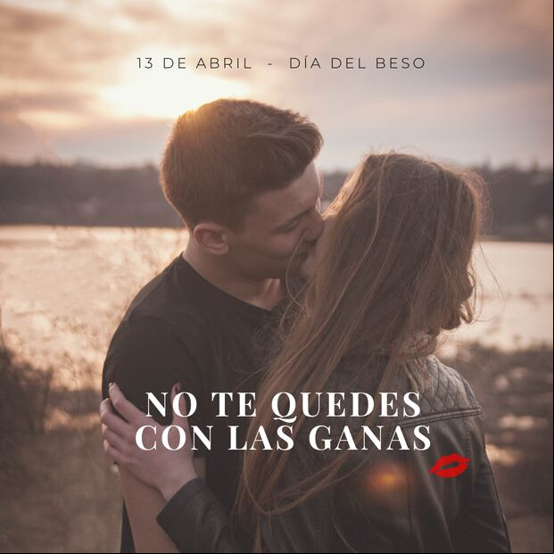 Día Internacional del Beso. (Foto: Canva)