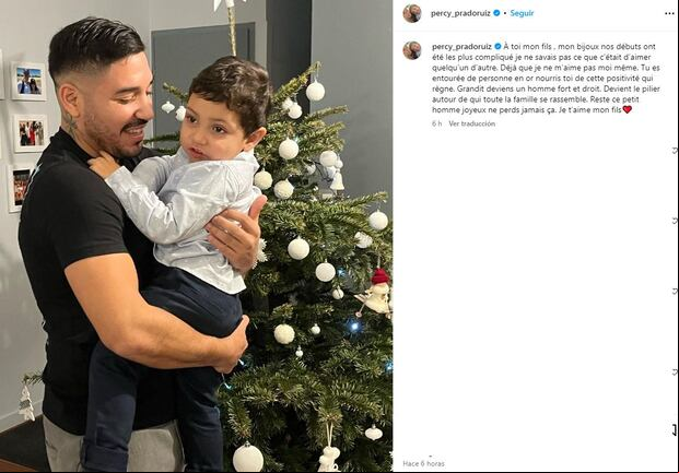 Percy Prado y los alarmantes mensajes que dejó en su cuenta de Instagram.