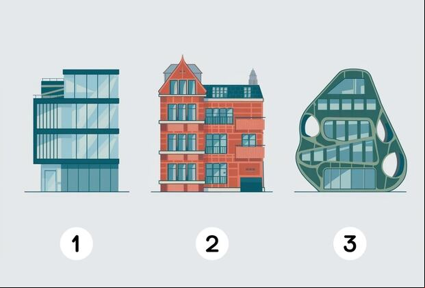 Escoge uno de los tres edificios en esta imagen para conocer qué tan astuto eres (Foto: Depor).