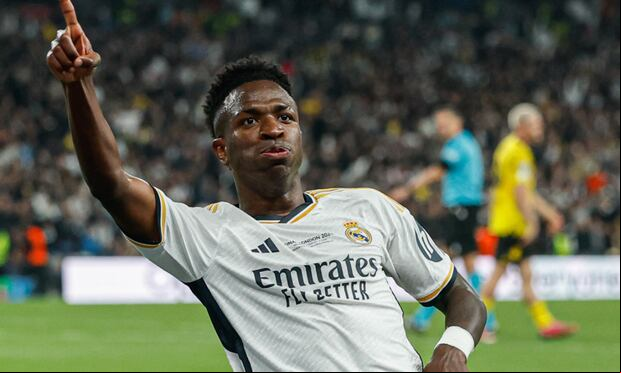 Vinícius Júnior puso el 2-0 de Real Madrid vs. Dortmund. (Foto: Real Madrid)