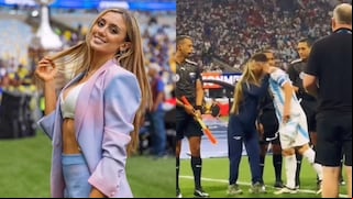 Periodista se vuelve viral en la Copa América y sorprende hasta al propio Messi: ¿Por qué apareció?