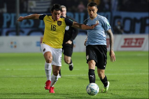 Fernando Gaibor tiene 19 partidos con la Selección de Ecuador. (Foto: AFP)