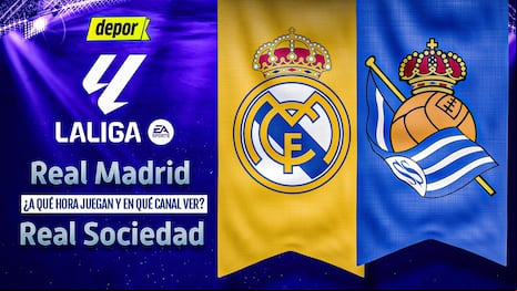 Real Madrid vs. Real Sociedad: canales de transmisión y a qué hora juegan