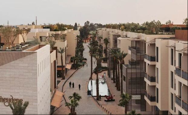 Se encuentra en una zona comercial de Marruecos (Foto: Pestana CR7 Marrakech)