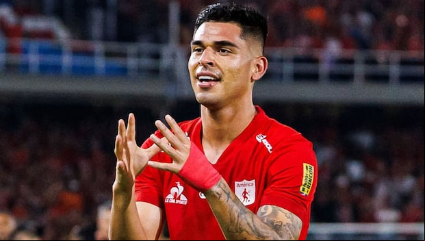 Luis Ramos registra cinco goles con América de Cali en la temporada 2025. (Foto: Getty Images)