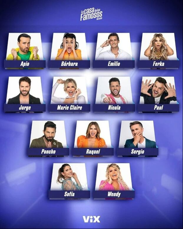 Los 14 participantes (Foto: TelevisaUnivision)