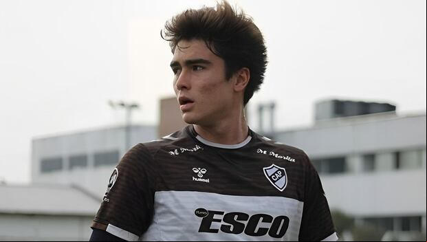 Juan Pablo Goicochea registra dos partidos oficiales con Platense. (Foto: Platense)