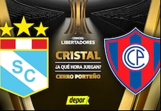Hora de Sporting Cristal vs. Cerro Porteño por la Copa Libertadores