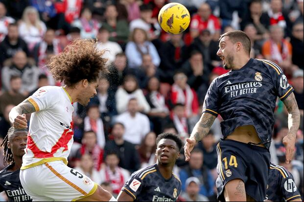 Real Madrid empató 1-1 con Rayo Vallecano por la fecha 25 de LaLiga. (Foto: AFP)