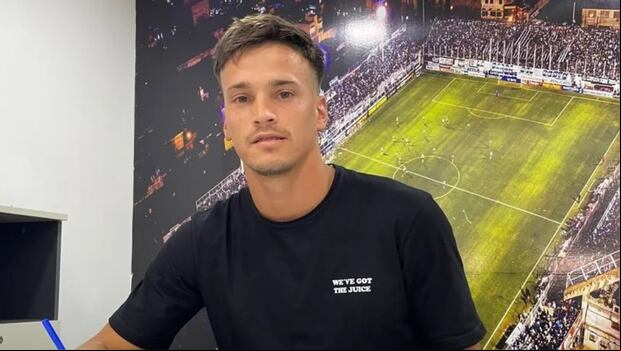 El argentino solo jugó 8 partidos en la temporada 2024 (Foto: @cacc_sde)