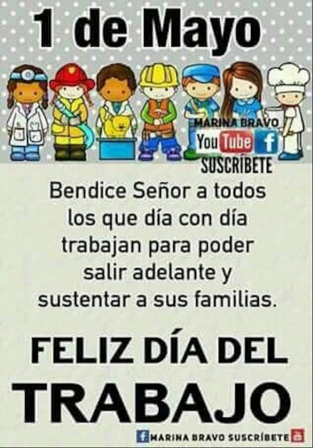 Imágenes Día del Trabajador 2024: postales con mensajes para dedicar (Foto: Internet)