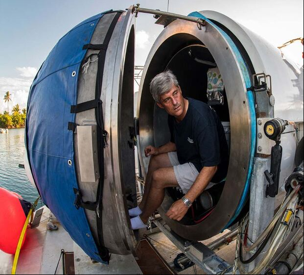 Se debe entrar descalzo al sumergible Titán (Foto: OceanGate Expeditions)