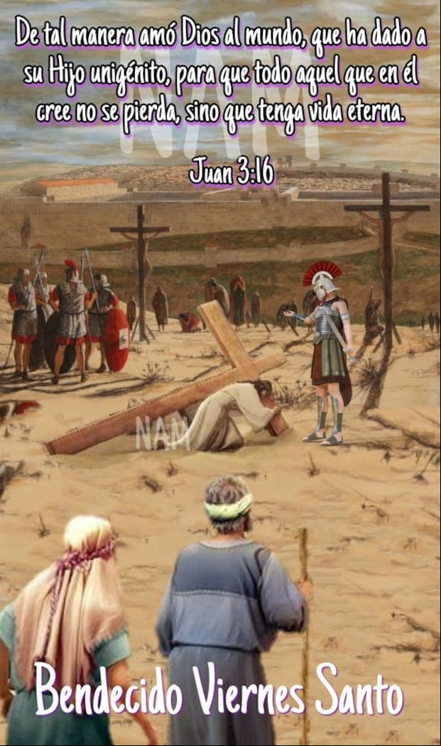 Imágenes del Viernes Santo 2024: comparte postales y frases en WhatsApp (Foto: Internet)
