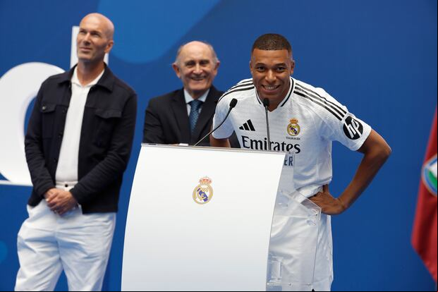 Mbappé firmó por 5 años con el Real Madrid. (Foto: EFE)