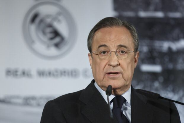Florentino Pérez no estará en un Barcelona vs. Real Madrid, según anunciaron medios españoles. (Foto: Getty Images)