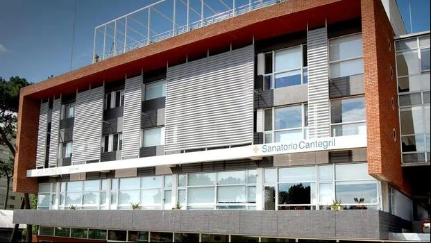 El Sanatorio Cantegril de Punta del Este, donde Ezequiel Lavezzi permanece en observación