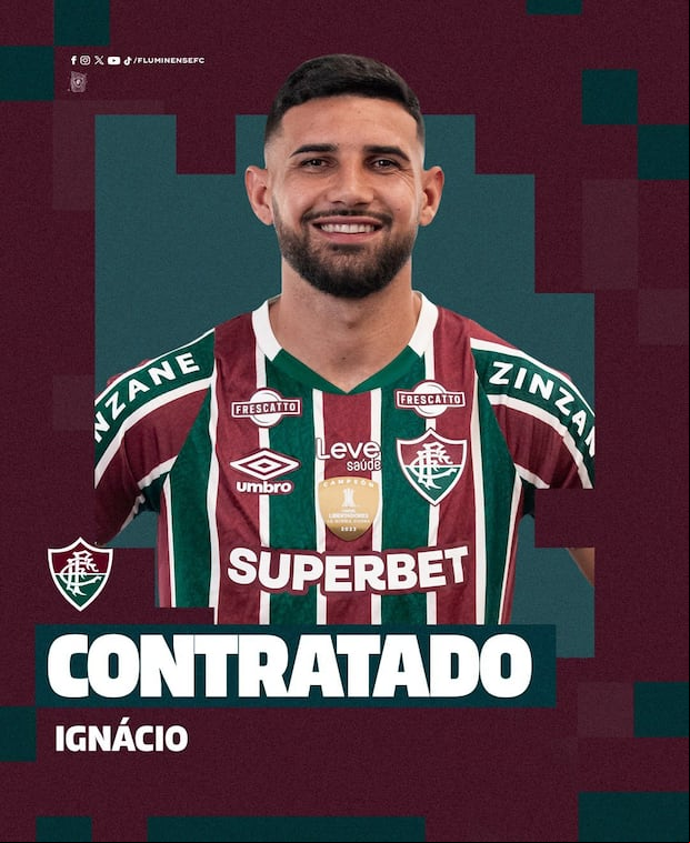 Fluminense da la bienvenida a Ignácio da Silva. (Foto: Fluminense)