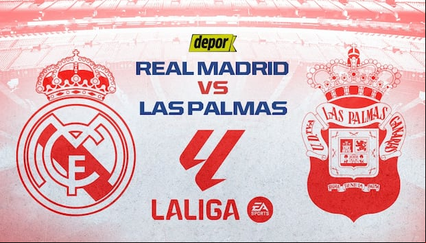Real Madrid vs. Las Palmas juegan este sábado 27 por LaLiga. (Diseño: Depor)