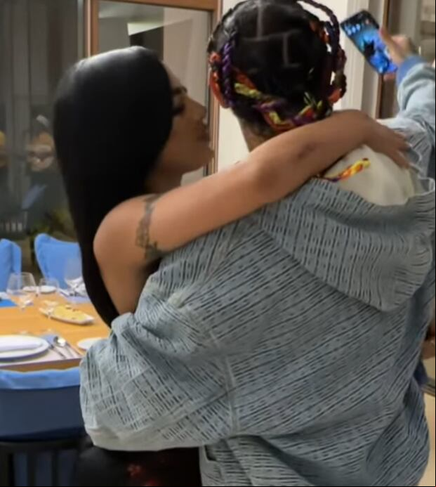 Tekashi 6ix9ine y la rapera dominicana lucen más felices que nunca (Foto: Yailin La Más Viral / Instagram)