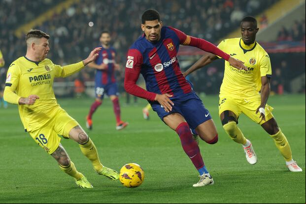 Barcelona viene de perder 5-3 ante Villarreal por la fecha 22 de LaLiga EA Sports. (Foto: AFP)